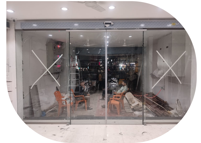 Glass doors work in chennai